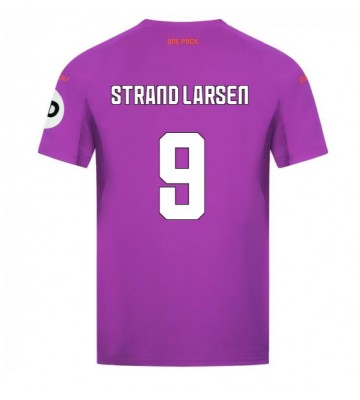 Wolves Jorgen Strand Larsen #9 Tercera Equipación 2024-25 Manga Corta